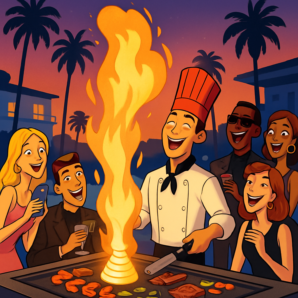 A tiny laptop in the palm of a hand