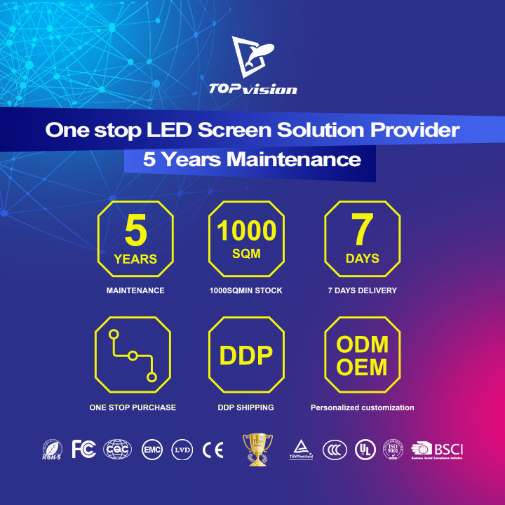 Topvision High Definition High Resolution Wedding Decoration Event Equipment Party Led Wall Screen Panels Display