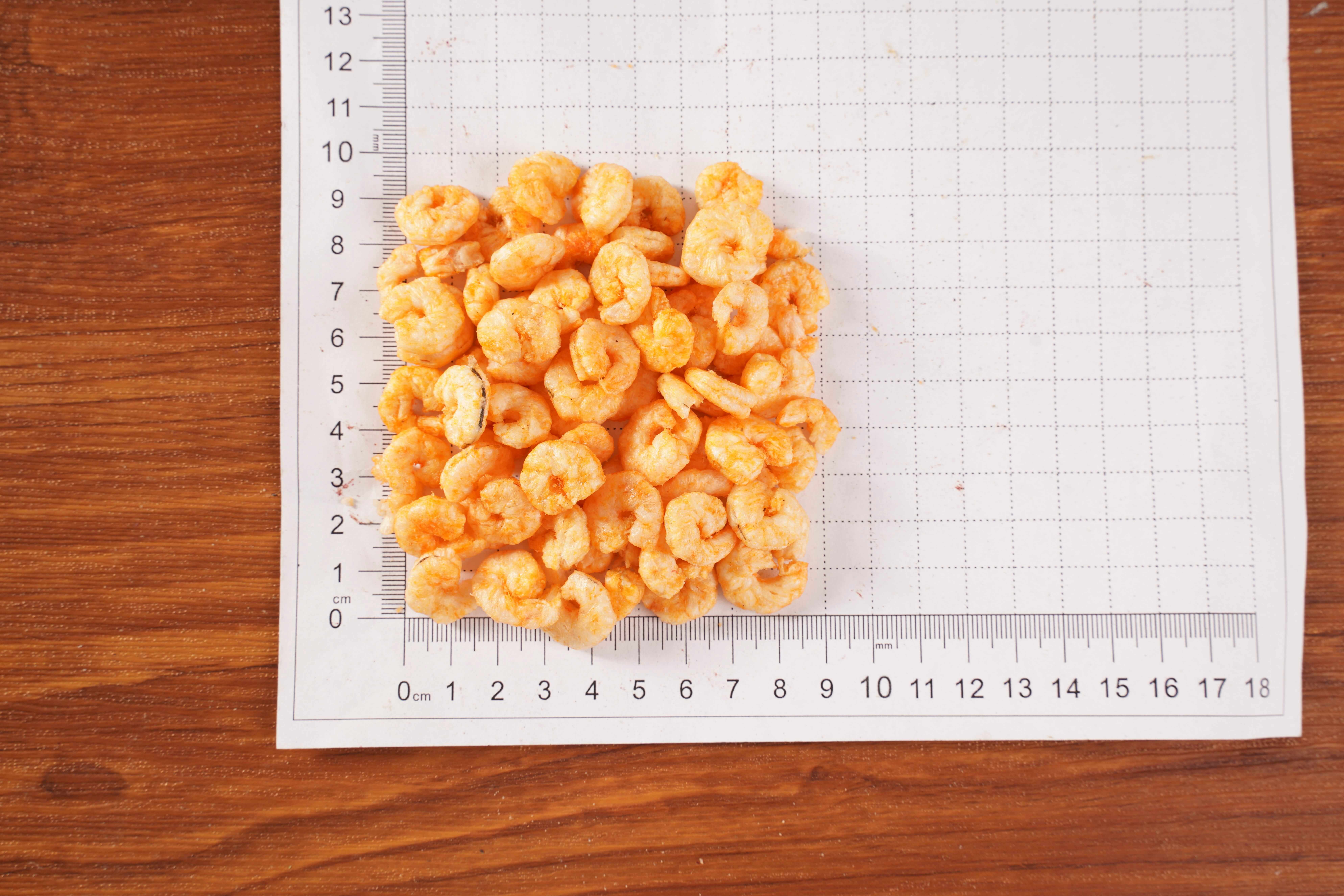Supply Freeze Dried Peeled Shrimp Clean Label Seafood Ingredient for Food Processing